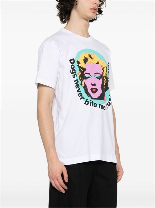 Cotton T-shirt COMME DES GARÇONS SHIRT | FMT005S242WHITE